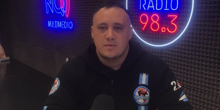 Maximiliano Saravia, rumbo a Colombia con el orgullo de representar a la selección argentina