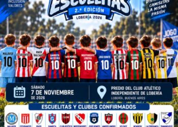 Lobería se prepara para la segunda edición de Jogo Bonito, con la visita de Estudiantes de La Plata