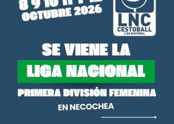 Necochea recibe la Liga Nacional de Cestoball Femenino con 16 equipos de todo el país