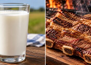 La leche y el asado son más caros en el interior que en Buenos Aires